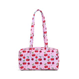 KYLETHOMASW  -  Nylon Bowler Bag, Regular Shoulder Bag, Top Handle Tote Bag with Key Leash, Simple Casual Commuter Work Bag, New Fashionable Han