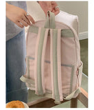 KYLETHOMASW  -  High-capacity Women Students Simple Backpack Preppy Y2k Aesthetic Casual Travel Backpacks All Match Fashion Kawaii Schoolbags