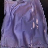 KYLETHOMASW  -  Purple Sweet Bow Satin Skirt Summer Elegant Mini Party Skirt Women's High Waist Slimming A-line Skirt Mujer Faldas Jupe 502A