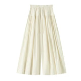 KYLETHOMASW  -  Solid Spring Summer Women Pants Thin Vintage Y2k Versatile Wide Leg Trousers Korean Fashion High Waist Pantalones De Mujer