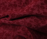 KYLETHOMASW  -  Sexy Wine red Flocking Flower Mesh Flare Sleeve Dress Woman Bow Square neck Package Hips A-line Mini Party Robe Bodycon