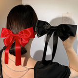 Kylethomasw Eye-catching Hair Clip Elegant Ladies Temperament Hair Clip Big Bow Knot Hair Clip Gorgeous Style Girls Hair Accessories