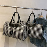 Kylethomasw Travel Duffle Bag Large Capacity Women Fitness Sports Bag Dry and Wet Luxury Hand Luggage Female Designer Weekend Bag Travel