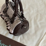 KYLETHOMASW  -  Bow Polka Dot Bolsos Mujer Sweet Plaid Hand Bags for Woman Crossbody Bag Y2k Sac Femme Portable Bolsas Korean Fashion Bolso