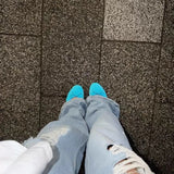 KYLETHOMASW  -  French Silk Round Toe Ballet Shoes In Bright Colors Light Bow Soft Sheepskin Commuting Shoes Elegant Comfortable Autumn Shoes