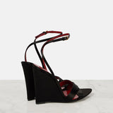 KYLETHOMASW  -  European and American Summer Wedge Toe High-heeled Sandals for Weddings, Banquets, Parties, Women's 34-44 Large Sandals