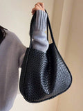 KYLETHOMASW  -  Business Tote Bag With Large Capacity For Commuting, Retro And High-End Texture Fashionable Versatile Shoulder Bag For Women