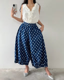 KYLETHOMASW  -  2025 3D Fungus Lace Vest Shirt Women Summer New Design Niche Loose Sleeveless Top Elegant Loose Tank