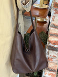 KYLETHOMASW  -  Bucket Tote Bag New Soft Leather Large Capacity Shoulder Retro Versatile Commuter Bags