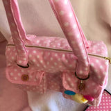 KYLETHOMASW  -  Women Purse and Handbags Sweet Y2k Aesthetic Dots Bag Casual Korean Streetwear Trendy Shoulder Underarm Bags All Match Fashion