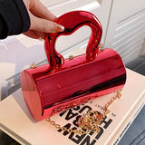 KYLETHOMASW  -  Women Handbag Bag Metal Handles Wallet Shoulder Bag Large Capacity Party Clutches Vintage Style Everyday Shoulder Bag Daily Bag