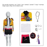 KYLETHOMASW  -  Children Cosplay Performance Costume Outfit Rumi Group Concert Halloween Clothes Outfit Size 110-160