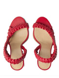KYLETHOMASW  -  European and American Summer Women's Coarse High-heeled Woven Sandals Fashion Runway Plus Women's Sandals