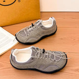 KYLETHOMASW  -  Summer New Pull-Out Elastic Band Ugly-Cute Sneakers for Women, Lightweight, Non-Slip Outdoor Hiking and Training Shoes