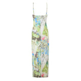 KYLETHOMASW  -  Summer Women's Printed straps Dress women Slim Sexy women Dresses Fashion fashion holiday Party Dresses