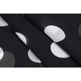 KYLETHOMASW  -  Women Vintage Black White Polka Dot Strapless Tube Top Back Tie Slim Pure Y2K Camisole For Inner Outer Wear
