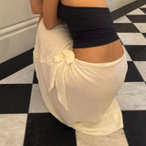 KYLETHOMASW  -  Irregular Skirts Women Bandage Sexy Elegant Solid Fashion French Style Chic Temperament Ladies Skirt Casual Party