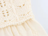 KYLETHOMASW  -  Summer Vestidos French Country Lazy Embroidery Suspender Dress Minimalist Beige Holiday Leisure Midi Dress Women