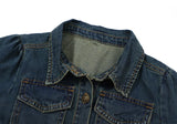 KYLETHOMASW  -  Autumn Spring New Design Vintage High-Waisted Long Denim Dress Women Single Breasted Slim Waist Pleated Mid-Length Dresses
