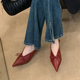 KYLETHOMASW  -  Elegant Women Shoes Low Heel Dress Shoes Shallow Fashion Gold Sexy Pointed Toe Pumps Ladies Office Shoes Zapatos De Mujer