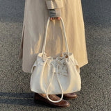 KYLETHOMASW  -  Large Capacity Tote Bag Women's Korean Commuter Shoulder Crossbody Bag Design Sensation Lightweight Unique Handbag