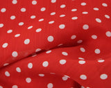 KYLETHOMASW  -  Holiday Summer Dresses Women Ruffle O Neck Sleeveless A-line Midi Polka Dot Red Dress Spaghetti Straps Robe