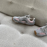 KYLETHOMASW  -  Women's Sports Shoes  Breathable Soft-Soled Forrest Gump Shoes  2025 New Genuine Leather Dad Shoes German Training Shoes