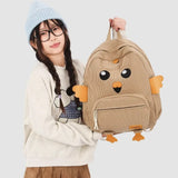 KYLETHOMASW  -  Chicken Corduroy Bag Cute Teenage Girls Mochila Student Mochilas Mujer Japan Style Travel Bolsas Bags for Woman Backpack