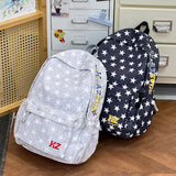 KYLETHOMASW  -  Teen Boys Girls Star Print Backpack New Fashion Large Capacity Casual School Travel Daily Daypack Female Travel Backpacks
