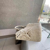 KYLETHOMASW  -  Women's Woven Handbag Causal Fashion Beach Bags