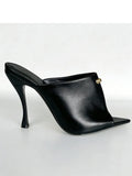 KYLETHOMASW  -  Women's Summer High-heeled Pointed Toe Sandals, Suitable for Fashion Shows, Plus Size Women's Sandals