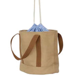 KYLETHOMASW  -  3D Large Capacity Thermal Insulation Bag Canvas Thickened Drawstring Lunch Handbag Japanese Style Polyester Picnic Box Pouch Men