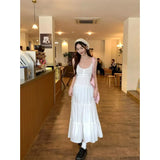 KYLETHOMASW  -  Strap Dress For Women With a Gentle Summer Temperament, Beach Vacation A-Line Long Dress
