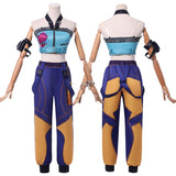 KYLETHOMASW  -  Zoey Cosplay Costume Wig Women Girls Halloween Carnival Comic-con Party Role Playing Outfits