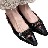 KYLETHOMASW  -  Designer Summer Cover Toe Women Sandals Fashion Butterfly-knot Dress Shoes Women's Low Heel Stripper Party Sandalias