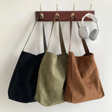 Kylethomasw Faux Suede Women Shoulder Bags Large Capacity Scrub Leather Female Handbag Casual Big Totes Lady Shopping Bag Ladies Hand Bags