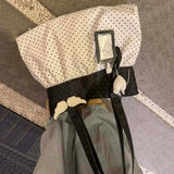 KYLETHOMASW  -  Polka Dot Daily Tote Bag Underarm Shoulder Bags Teenage Girls Bolsos mujer Large Capaci Bolsa Canvas Bolso Commuter Sac Femme