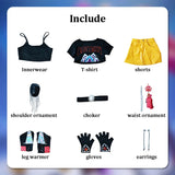 KYLETHOMASW  -  Rumi Mira Zoey Cosplay KPop Cosplay Costume Wig HUNTR/X Uniform Women Suit Dress Halloween Party Role Playing Outfits