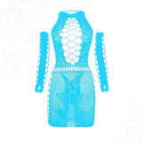 KYLETHOMASW  -  New Japanese Summer Y2k Subculture Millennial Hot Lace Sleeve Vest Sexy Perspective Hollow Inside For Women