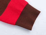 KYLETHOMASW  -  Hot Selling New Striped Knit Polo Shirt Spring V Neck Pullover Top Elegant Casual Style Daily Fashion Knitwear For Women