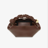 KYLETHOMASW  -  New Luxury Designer Mini Handbag, Spacious Knotted Crossbody Bag For Women, Solid Color and Crocodile Pattern Shoulder Bag