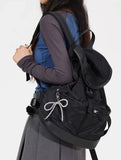 KYLETHOMASW  -  High Capaci Drawstring Bag New Trend Commuter Mochila Lazy Commuter Mochilas Mujer Backpacks Backpack Korean Bags for Woman