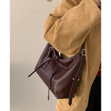 KYLETHOMASW  -  Retro Niche Underarm Bag for Women Winter New Tote Large Capacity Bags