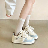 KYLETHOMASW  -  Spring Summer Thick Soled Relaxed Training Shoes Women's Lace New Retro Casual Shoes Student Sports Shoes Women 369