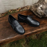 KYLETHOMASW  -  New Autumn Leather Flat Shoes Designer Outside Versatile Casual Women Loafers Concise Comfortable Soft Soled Women Flats