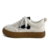 KYLETHOMASW  -  Spring Summer Thick Bottom Training Shoes New Retro Mixed Color Students Sneakers Casual Concise Soft Soled Sports Shoes