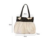 KYLETHOMASW  -  Polka Dot Daily Tote Bag Underarm Shoulder Bags Teenage Girls Bolsos mujer Large Capaci Bolsa Canvas Bolso Commuter Sac Femme