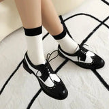 KYLETHOMASW  -  Summer Shoes Ladies British Style Low Heels Oxfords Women's Modis Casual Female Sneakers All-Match Mixed Colors 2025 Preppy New