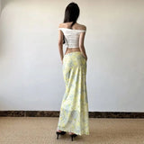 KYLETHOMASW  -  New Fashionable Floral Skirt Sexy Hot Girl