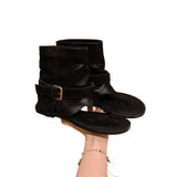 KYLETHOMASW  -  Fashion Style Open Clip Toe Ankle Boots Sandals Women Short Booties Designer Wedges High Heels Ladies Shoes
